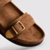 Paula Echevarría Sandalen mit zwei Riemen und Schnalle