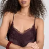 Paula Echevarría Satin-Top mit Spitzenbesatz Paula Echevarría Satin-Top mit Spitzenbesatz