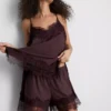 Paula Echevarría Shorts mit Spitzenbesatz Paula Echevarría Shorts mit Spitzenbesatz