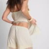 Paula Echevarría Shorts mit Spitzenbesatz Paula Echevarría Shorts mit Spitzenbesatz