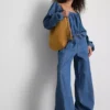 Paula Echevarría – Weithose aus baumwollreichem Denim Paula Echevarría – Weithose aus baumwollreichem Denim
