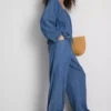 Paula Echevarría – Weithose aus baumwollreichem Denim Paula Echevarría – Weithose aus baumwollreichem Denim