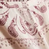 Paula Echevarría – Weithose aus geknittertem Satin
