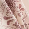 Paula Echevarría – Weithose aus geknittertem Satin