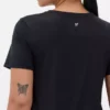Performance-T-Shirt mit abgerundetem Saum