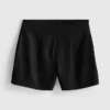 Plissierte Shorts aus Leinenmischung Plissierte Shorts aus Leinenmischung
