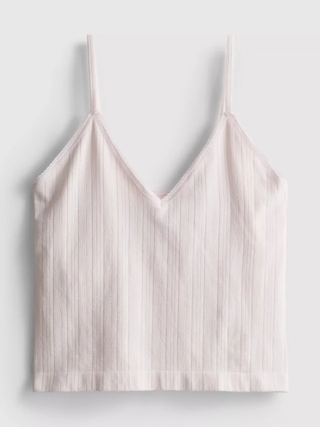 Pointelle-Schlafanzug-Cami Pointelle-Schlafanzug-Cami