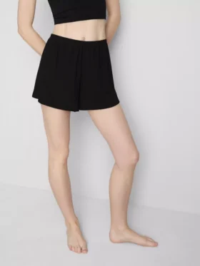 Pointelle-Schlafanzug-Shorts