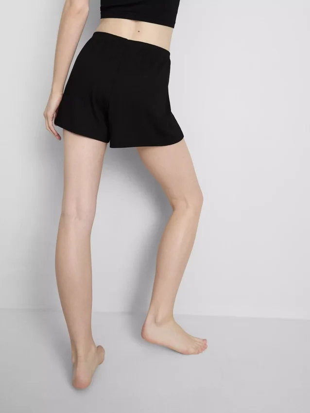 Pointelle-Schlafanzug-Shorts Pointelle-Schlafanzug-Shorts