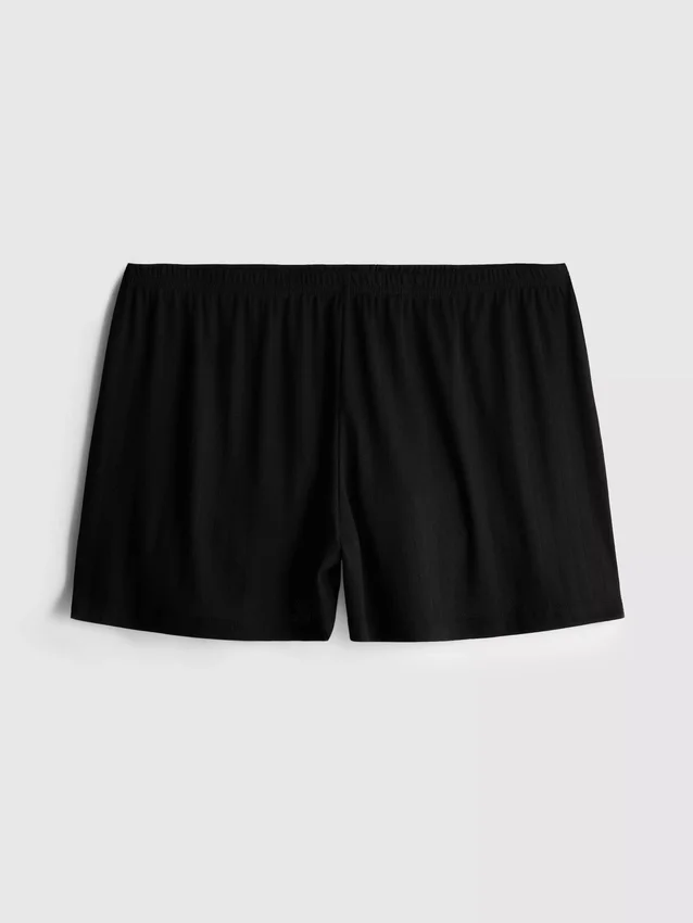 Pointelle-Schlafanzug-Shorts Pointelle-Schlafanzug-Shorts