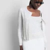 Pointelle-Strickjacke und Top im Set Pointelle-Strickjacke und Top im Set