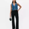 Ponte-Leggings mit mittlerer Leibhöhe und ausgestelltem Bein Ponte-Leggings mit mittlerer Leibhöhe und ausgestelltem Bein
