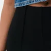 Ponte-Leggings mit mittlerer Leibhöhe und ausgestelltem Bein Ponte-Leggings mit mittlerer Leibhöhe und ausgestelltem Bein
