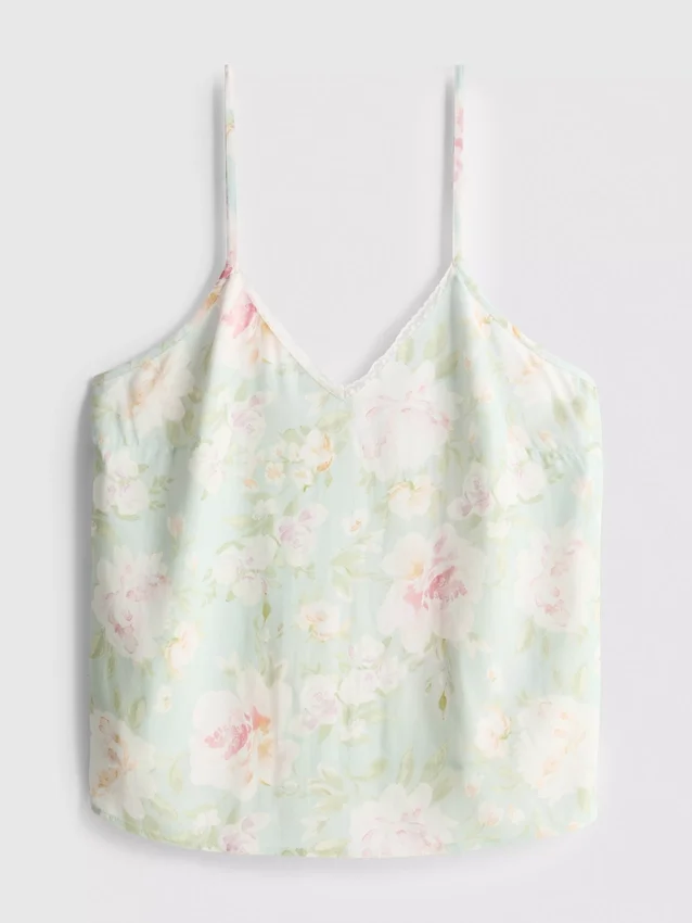 Pyjama-Top mit Blumenmuster Pyjama-Top mit Blumenmuster