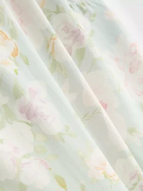 Pyjama-Top mit Blumenmuster
