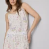 Pyjama-Top mit Blumenmuster Pyjama-Top mit Blumenmuster