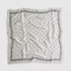 Quadratischer Schal mit Polka-Dots Quadratischer Schal mit Polka-Dots