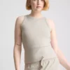 Racerback-Tanktop aus Baumwolle