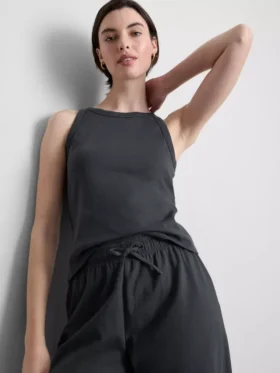 Racerback-Tanktop aus Baumwolle