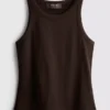Racerback-Tanktop aus Baumwolle