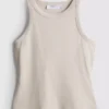 Racerback-Tanktop aus Baumwolle