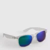 Rechteckige Spiegel-Sonnenbrille