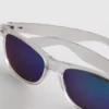 Rechteckige Spiegel-Sonnenbrille