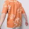 Resort-Hemd mit abstraktem Blumenmuster Resort-Hemd mit abstraktem Blumenmuster