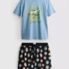 Rick-und-Morty-Schlafanzug-Set Rick-und-Morty-Schlafanzug-Set