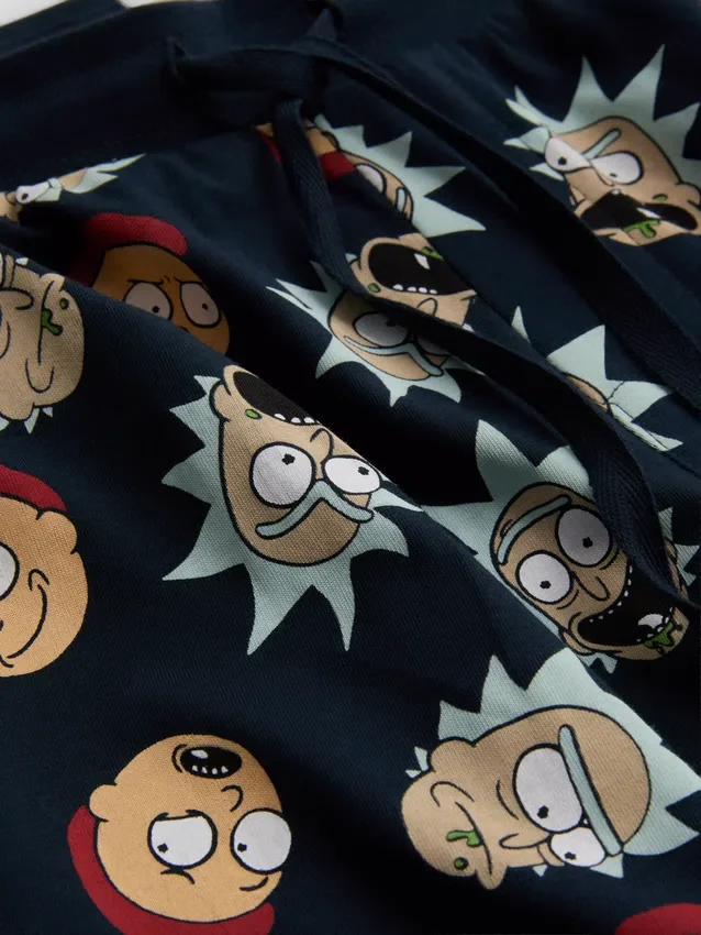 Rick-und-Morty-Schlafanzug-Set Rick-und-Morty-Schlafanzug-Set