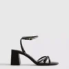 Riemchensandalen mit Blockabsatz
