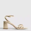 Riemchensandalen mit Blockabsatz