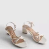 Riemchensandalen mit Blockabsatz