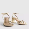 Riemchensandalen mit Blockabsatz