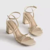 Riemchensandalen mit Blockabsatz