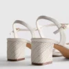 Riemchensandalen mit Blockabsatz