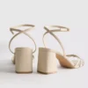 Riemchensandalen mit Blockabsatz