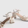 Riemchensandalen mit Blockabsatz