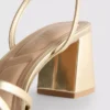 Riemchensandalen mit Blockabsatz