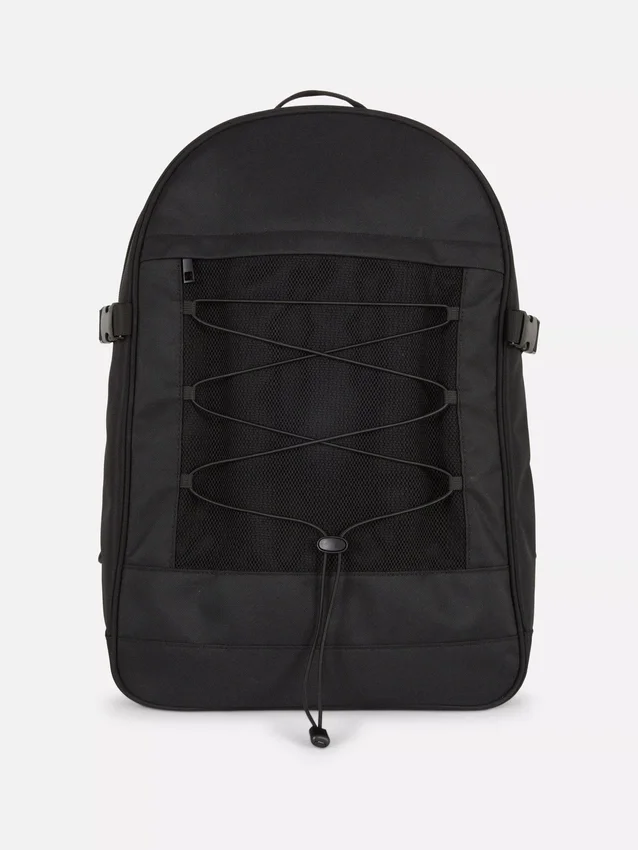 Rucksack mit erweiterbarem Stauraum Rucksack mit erweiterbarem Stauraum