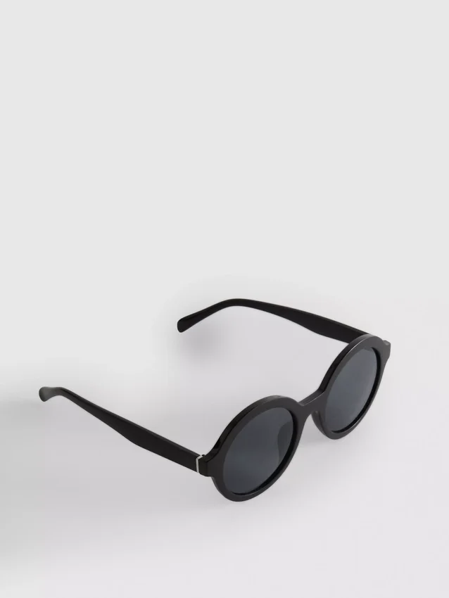 Runde getönte Sonnenbrille Runde getönte Sonnenbrille