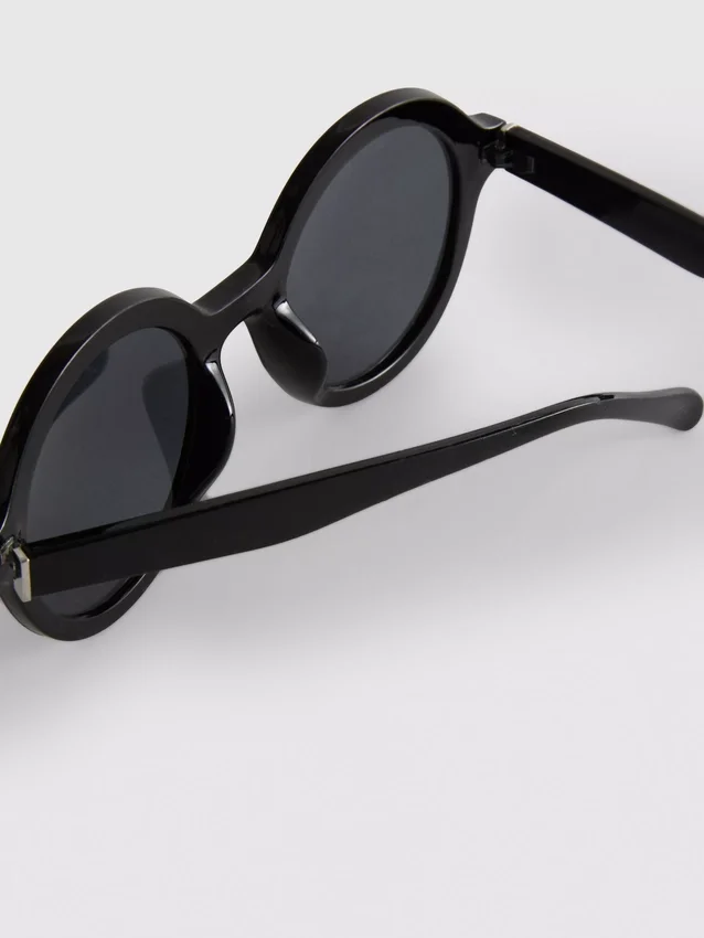 Runde getönte Sonnenbrille Runde getönte Sonnenbrille