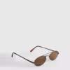 Runde Sonnenbrille aus Metall Runde Sonnenbrille aus Metall
