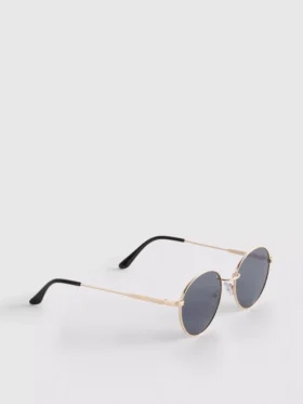Runde Sonnenbrille aus Metall
