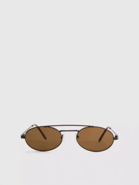 Runde Sonnenbrille aus Metall