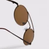 Runde Sonnenbrille aus Metall Runde Sonnenbrille aus Metall