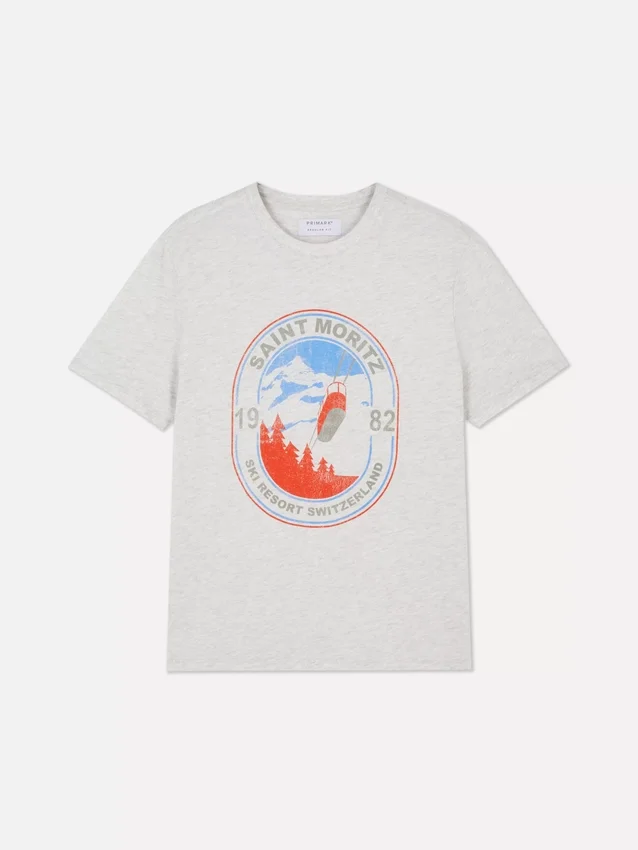 Saint Moritz Short-Sleeve-T-Shirt Saint Moritz Short-Sleeve-T-Shirt