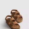 Sandalen mit doppelten Schnallenriemen