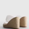 Sandalen mit Keilabsatz aus Plexiglas
