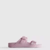 Sandalen mit klobigem Riemen und doppelter Schnalle